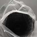 12'' x 150' Black Chicken Wire Mesh Fence, 19 Gauge Galvanized Poultry Netting and 1 inch Garden Mesh Fence Roll, Chicken Wire for Floral Arrangements/Crafts/Farm/Livestock/Pet Protection