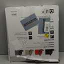 CAROMOP 3D Thick Sponge Car Seat Covers Front Set-Breathable PU Leather & Foam Mesh.Non-Slip Seat Cover for car,Durable Car Seat Cushion,Universal Fit for Cars,Suvs,Vans,Trucks(Black)