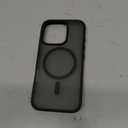 Magnetic Case for iPhone 13 Pro [6.1 Inch] Skin-Touch, Rugged, Lanyard Attachmen, Shockproof, Anti-Fingerprint, Anti-Scratch - Black