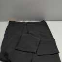 Plaid & Plain Pants Black Size 34W x 34L