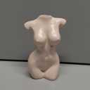 Modern Chic Body Vase - Female Form Flower Vase, White, Boho Home, Feminist Decor and Office