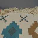 Cifupy Handmade Organic Yoga Mat made with Organic Cotton Yoga Mat - Non Slip Hand-Woven Foldable Yoga Rug Provides Excellent Comfort, Traction & Support for Indoor & Outdoor Use - 24 x 72 Inches (100% Organic - KaTongJiHe)