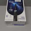 Oral-B Rechargeable Electric Toothbrush, iO5 Limited Deep Clean & Whiten, 5 Cleaning Modes, Visual Pressure Sensor to Protect Gums, Travel Case, 3 Brush Heads, Black (1 Count (Pack of 1))