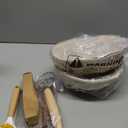 2Pack Beeswax Bowl Covers for Bread Proofing, Large 10inch Sourdough Bowl Covers, Reusable Bowl Covers for Dough Proofing and Food Storage, Elastic Shower Caps for Sourdough Bread