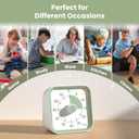 Visual Timer for Kids with Pause Function, 60 Minute Countdown Timer for Kids Desk Study, Teaching, Kitchen Cooking, Office Meetings, Time Management for ADHD (White)