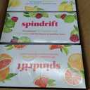 Spindrift Sparkling Water, Core 3 Flavor Variety Pack, Made with Real Squeezed Fruit, 12 Fl Oz Cans, Pack of 24, Expiry: 08/25/26