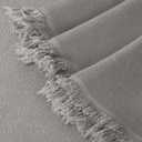 Couch Cover, Couch Cover Blanket for Sofa, Thick Durable Throw for Sectional Couch, Washable Furniture Protector for Dogs Kids, Tassel Trim, 71''x71'' Light Gray