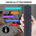 PZL R-C-AI1-D0413 Voice Replacement Remote Control for Nebula Capsule 3 Laser Projector D2426, for Nebula Mars 3 Projector D2333