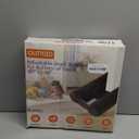 Under Door Draft Stopper Door, Sweep Weather Stripping, Double-Sided Windproof Seal Noise Blocker Window Breeze Blocker, Adjustable 30'' to 36'' Gap Filler, Brown