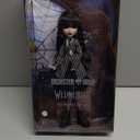 Monster High Wednesday Doll and Accessories, Wednesday Addams Collectible in Nevermore Academy Uniform with Thing and Backpack, Doll Stand