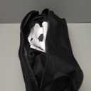 Lightweight Camping Chairs with Adjustable Height, Portable Camping Chairs for Adults with Carry Bag and Side Pockets, Folding Chairs for Outside for Camping, Beach, Fishing, Trip, Picnic (Black)