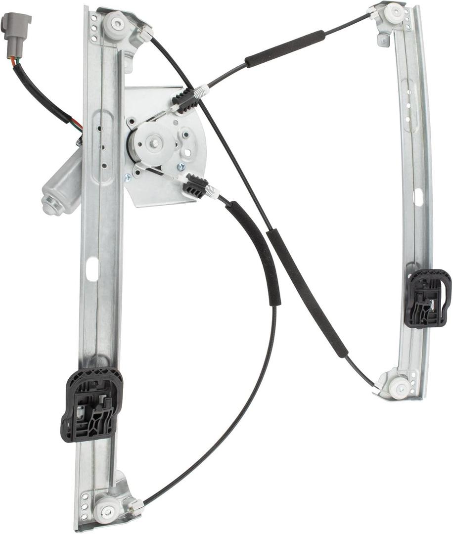 751-016 Front Left Power Window Regulator with 6-Pin Motor Driver Side for Ford Escape 2013-2019 w/One Touch Up/Down & Anti-Pinch Function, CJ5Z7823201B CJ5Z7823201D