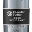BlenderBottle Shaker Bottle Pro Series Perfect for Protein Shakes and Pre Workout, 32-Ounce, Pebble Grey