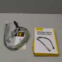 Glocusent Book Light, 3-Color & 6-Brightness Reading Light, Bendable Neck Light, 80-hr Lasting Rechargeable Book Light, Perfect Reading Lights for Books in Bed, Knitting, Repairing, Book Lovers Gifts (Standard-Medium, Green)