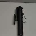 Selfie Stick Travel Tripod for Cell Phone with Remote Control and Phone Holder, Extendable Selfie Stick for iPhone, iPhone Tripod for Video Recording, 50 Inch, Black