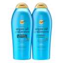 OGX Renewing + Argan Oil of Morocco Shampoo & Conditioner Set, Helps Strengthen & Repair Dry, Damaged Hair, Paraben-Free, Sulfate-Free Surfactants, 25.4 fl. Oz (Pack of 2)