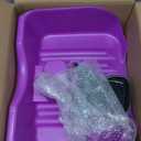 Portable Shampoo Basin for Kids, Baby, Children,Tear Free Hair Washing Basin Tray at Home (Purple)