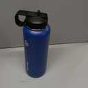 ThermoFlask 40 oz Double Wall Vacuum Insulated Stainless Steel Water Bottle with Spout and Straw Lids, Cobalt