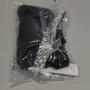 Darong Womens Padded Tube Tops Bulit in Bra Strapless Crop Tops Bandeau Double Lined Basic Going Out Tank Top (X-Small, Black)