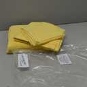 Ultra Soft 3 Pack Cotton Towel Set, Contains a Bath Towels 28x55 inch, a Hand Towels 16x24 inch & a Wash Coths 12x12 inch, Ideal Everyday use, Compact & Lightweight - Yellow