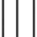 Plant Stand Indoor Outdoor, 2 Tier Iron Plant Stand, 30'' Tall Pedestal Stand Outdoor, Metal Flower Stands for Indoor Plants, Balcony, Living Room (black)