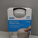 Camco Cabinet Mount Trash Can | Ideal for Tight Spaces in an RV, Boat, Apartment, Dorm Room or Tiny House | Measures 13.5" x 8.5" x 5" (43962)