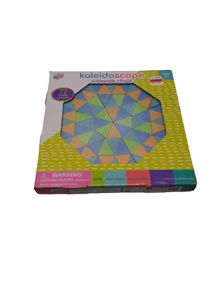 Anker Play Jumbo Kaleidoscope Chalk Set 72 pc