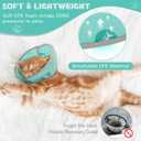 Cat Cone Collar Soft Elizabethan Collar for Surgery Recovery - Adjustable for Small and Large Cats Kittens to Stop Licking Size 5
