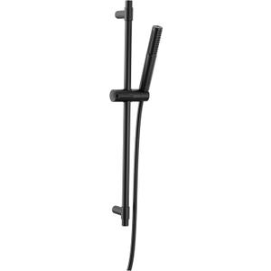 Delta 2-Setting Matte Black Wall Mount Handheld Shower Head with ProClean Spray, Hand Held Shower Head and Hose with High Pressure Spray, Matte Black 51537-BL