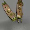 2 Pack Sliding Patio Door Tandem Roller Assembly Fits for Truth P/N #31761A & #30410, Milgard, Marvin, Jeld-Wen, 5-3/4" Screw Hole Centers, 1-1/4" Steel Ball Bearing, Side Adjustment