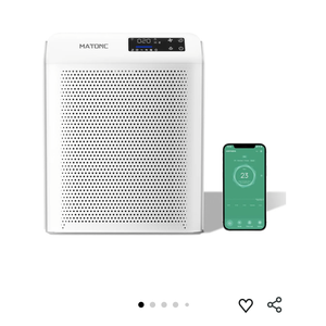 Air Purifiers for Home Bedroom Large Rooms, HEPA Smart Air Cleaner Covers up to 3500 ft², App Control, PM2.5 Display Air Quality,Sleep Mode,Auto Mode, HEPA Air Purifier for Pet Hair, Pollen and Dust