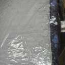 Waterproof Orthopedic Dog Bed for Large Medium Sized Dogs 35x22 Inch - Egg Crate Foam Pet Crate Bed with Removable Washable Cover, Plush Top Anti-Slip Bed Mat, Navy