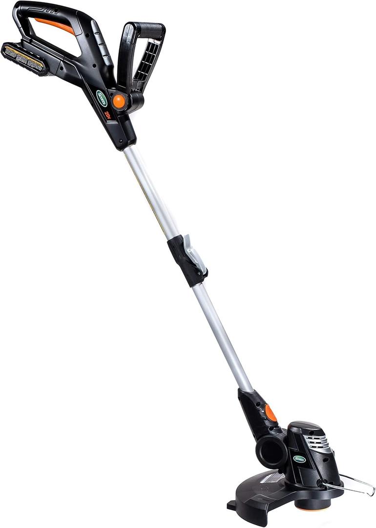 Scotts LST02012S 20-Volt 12-Inch Cordless String Trimmer, 2.0Ah Battery and Fast Charger Included