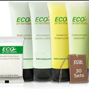 ECO amenities Travel Essentials Toiletry Kit - 300-Piece, 60 x 30ml Shampoo & Conditioner - 60 x 30 ml Body Wash & Lotion - 60 x 28g Soap