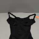 FeelinGirl Shapewear Bodysuits for Women Tummy Control Body Suits Deep V Neck Corset Body Shaper Tops (X-Large, Black)