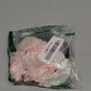 Silk Scrunchies for Hair 100% Mulberry Silk Hair Ties 3 Pack(Black, White, Pink) (01Black, White, Pink)