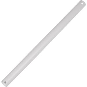 16 Inch Ceiling Fan Extension Rod, 1 Inch Outside Diameter Not Threaded Ceiling Fan Downrod for a Wide Range of Fans (White)