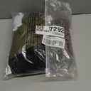 Riyiper 3 Pack Women's Ribbed Shirts, Mock Turtleneck Long Sleeve Tops Slim Fitted Undershirts Casual Basic Layering Tees (Medium, Black, Army Green, Brown)