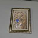 Picture Frame 5x7 in Brown Gold, Antique Picture Frame with Shatterproof Acrylic Glass - 5 x 7 Photo Frame Antique