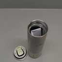 Stanley AeroLight Transit Bottle 20 oz | Locking Drink Through Lid | Leak Resistant Water Bottle or Coffee Travel Mug | Lightweight Insulated Stainless Steel | BPA-Free | Rose Quartz