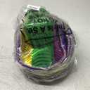 36 Pieces Light up Space Cowgirl Hat Bulk Green LED Cowboy Costume Accessories with Glasses Paisley Bandanna for Girls Women Birthday Party (Purple, Green, Gold)