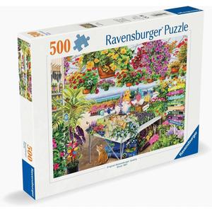 Ravensburger Glorious Garden Center 500 Piece Jigsaw Puzzle | Great Gift for Puzzlers | Premium German Craftsmanship | FSC Certified Sustainable Wood