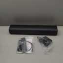 Sound Bar for Smart TV, Sound bar for TV with Bass Reflector and Easy Set up, Home Audio Surround Sound System for TV PC Projector, Wall Mountable