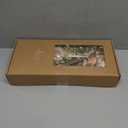 Ling's moment Fake Flowers Box, Faux Artificial Greenery Stems Foam Roses Dahlia Gardenia Tulip Silk Carnation Fabic Flower for Centerpieces Bouquet Wedding Vase, Apricot & Peach, Deluxe Combo