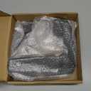 ASTROSYNC Mounting Brackets Fit for John Deere 46" Shovel Snow Sweeper, Front Blade Snow Plow Mounting Brackets Replace GXH24760 GXH24761 Black, 2Pcs