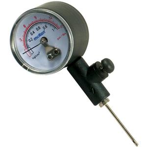 Molten PG Pressure Gauge with Built-in Release Valve, Black