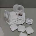 Ecohohoyyds Bed Sheet Holders for Corners: Fitted Bed Sheet Grippers with TwistLock Clips Keep Sheets Tight HeavyDuty Grip Quick All Mattresses Easy Installation 4 Pack White