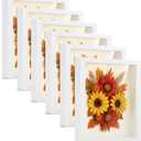 Tuanse 6 Pieces Shadow Box Picture Frame Square Shadow Boxes Display Cases for Sports Memorabilia Wedding Memories Crafts Pins Awards Medals Tickets and Photos(White,5 x 7 Inch)