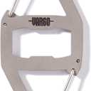 Vargo Titanium Binary Carabiner - Lightweight and Strong Titanium Carabiner