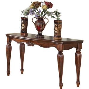 Acme Dreena Rectangular Wooden Sofa Table in Cherry